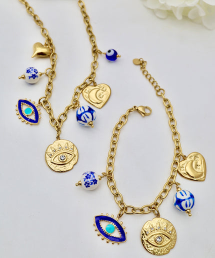Bracelet - Charms oeil