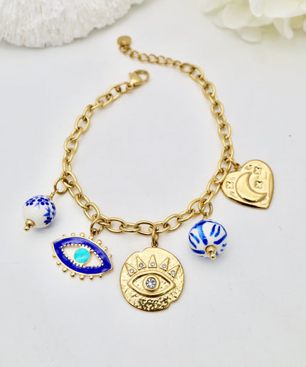 Bracelet - Charms oeil