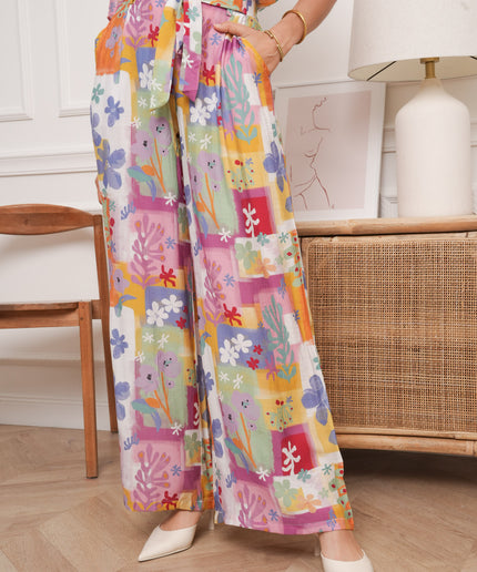 Pantalon Fuschia